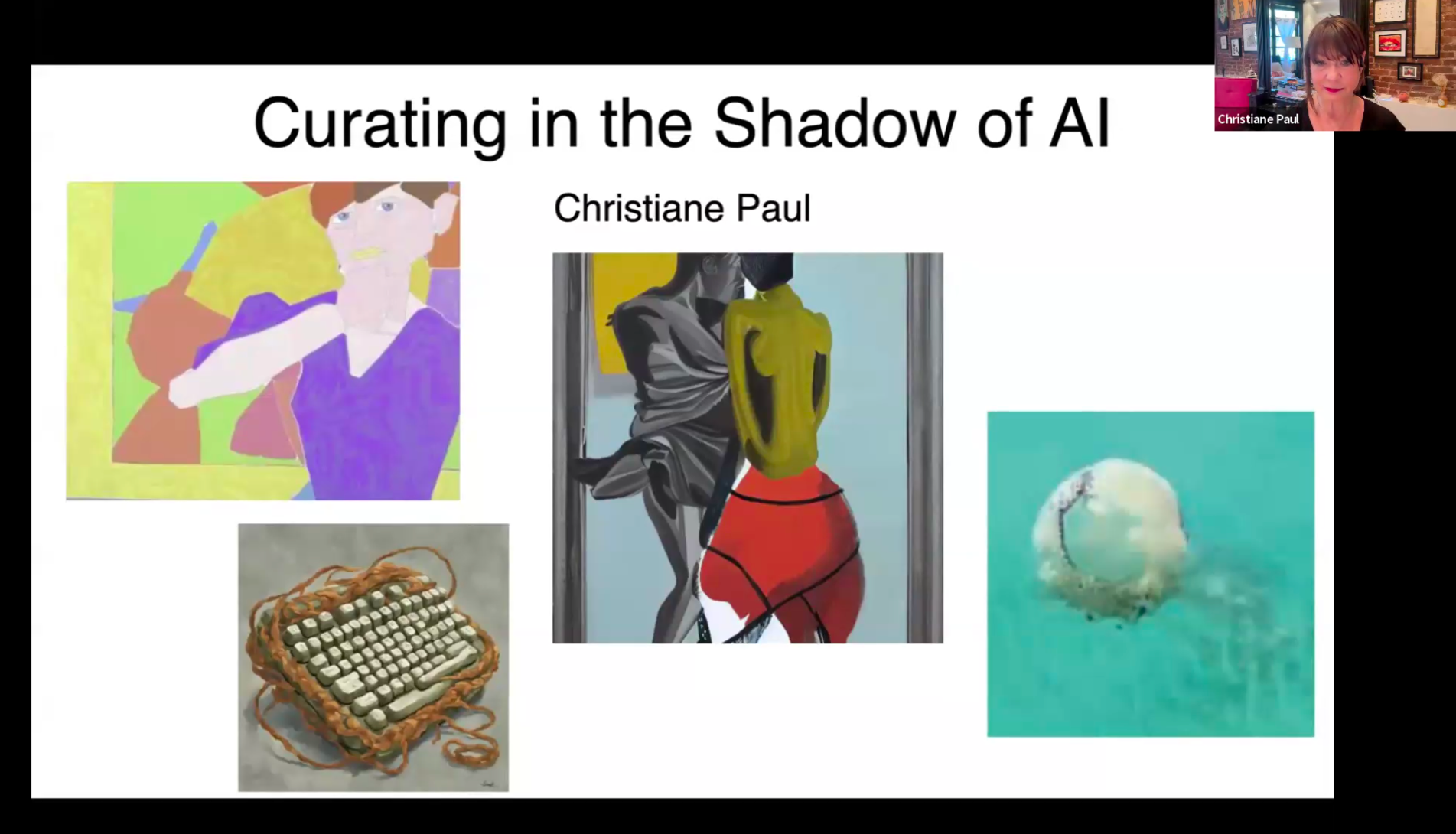 Digital Curation teleconference with Christiane Paul