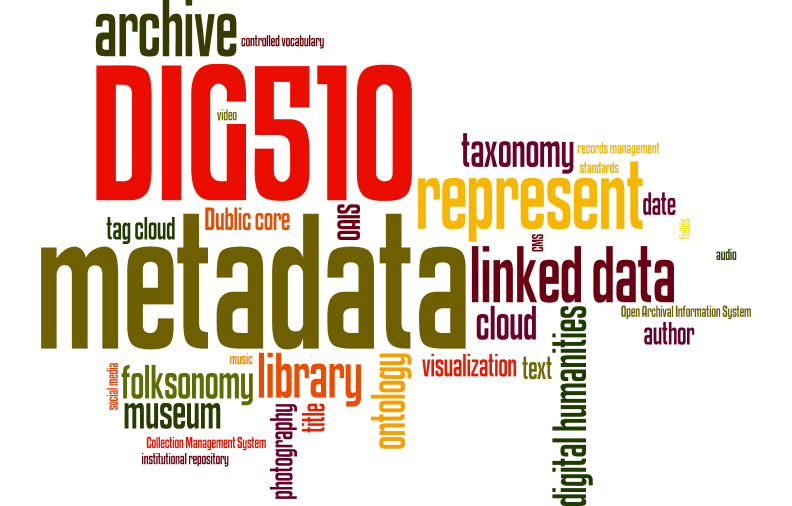 Dig510 Wordle Tag Cloud