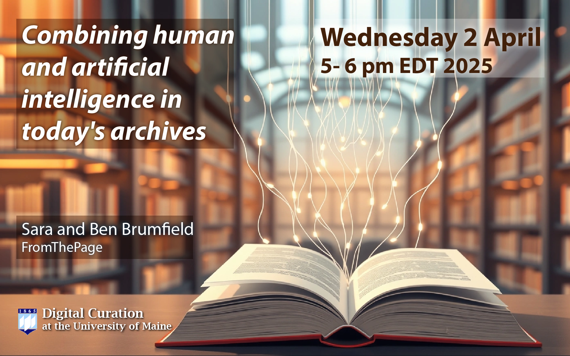 Combining human and artificial intelligence in today's archives